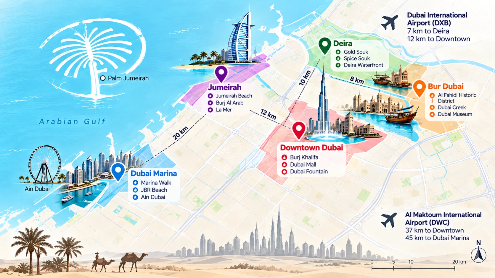 Where to Stay in Dubai